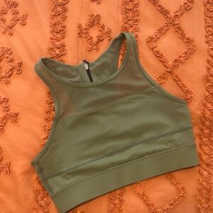 ZYIA Olive Green Sports Bra